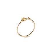14K Gold “Snail” Talisman 2026 Ring (Small)