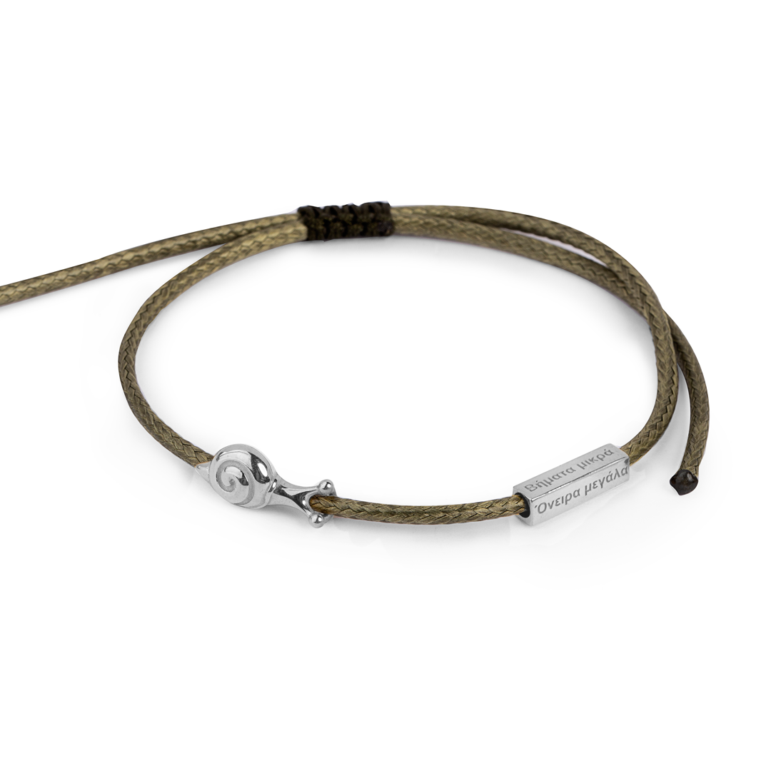 Silver “Snail” Talisman 2026 Bracelet