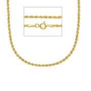 14K Gold Twisted Chain