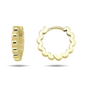 9K Gold Golden Rhapsody Hoops