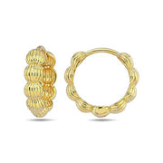 9K Gold Golden Éclat Hoops