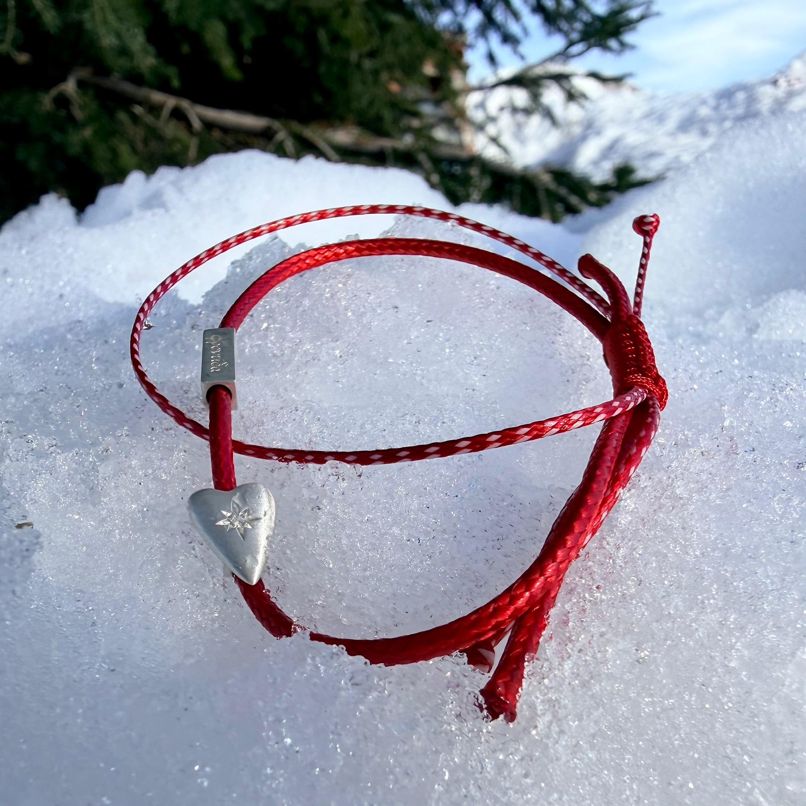 Silver Heart "Martaki" Bracelet