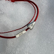 Silver Heart "Martaki" Bracelet