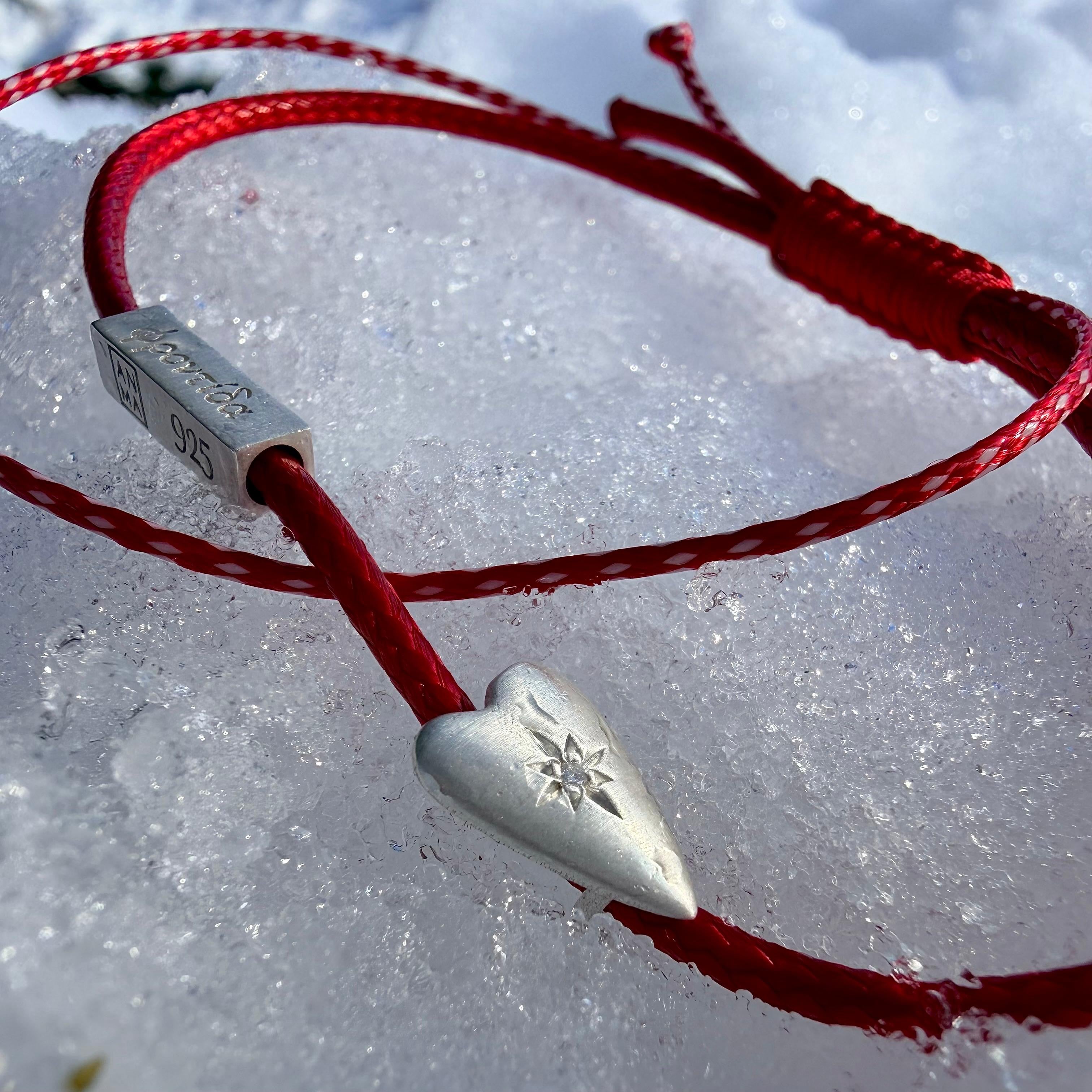 Silver Heart "Martaki" Bracelet