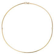14K Yellow Gold Collar Necklace