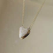 Pavé Heart Necklace