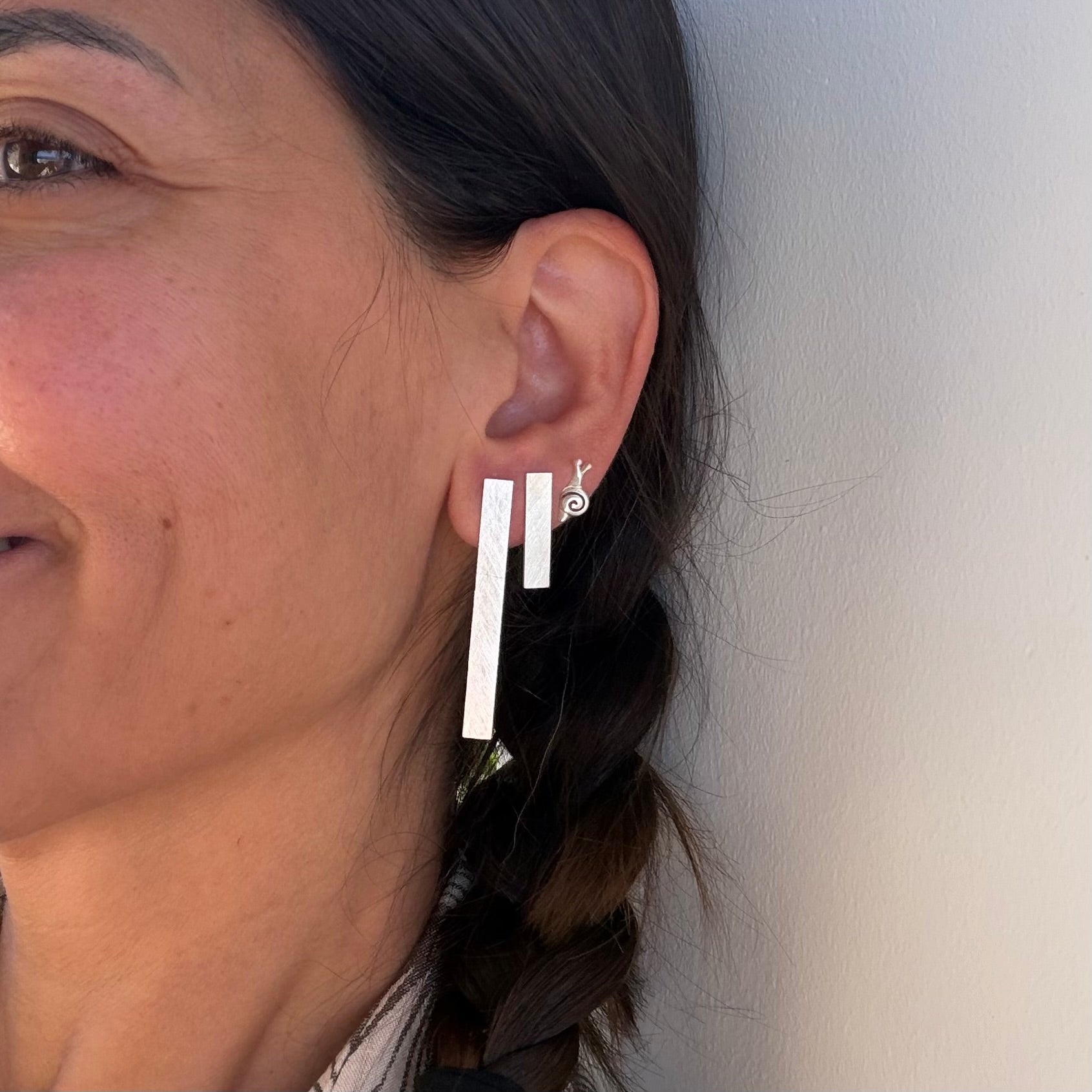 Short Line Earrings