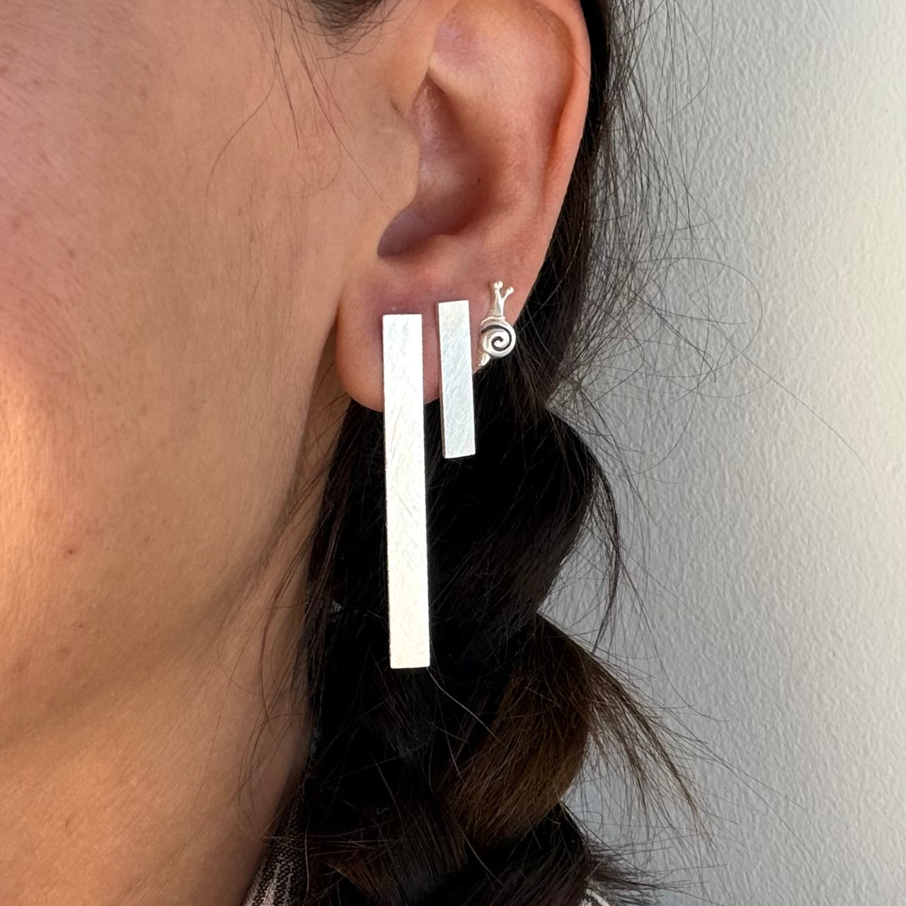 Short Line Earrings