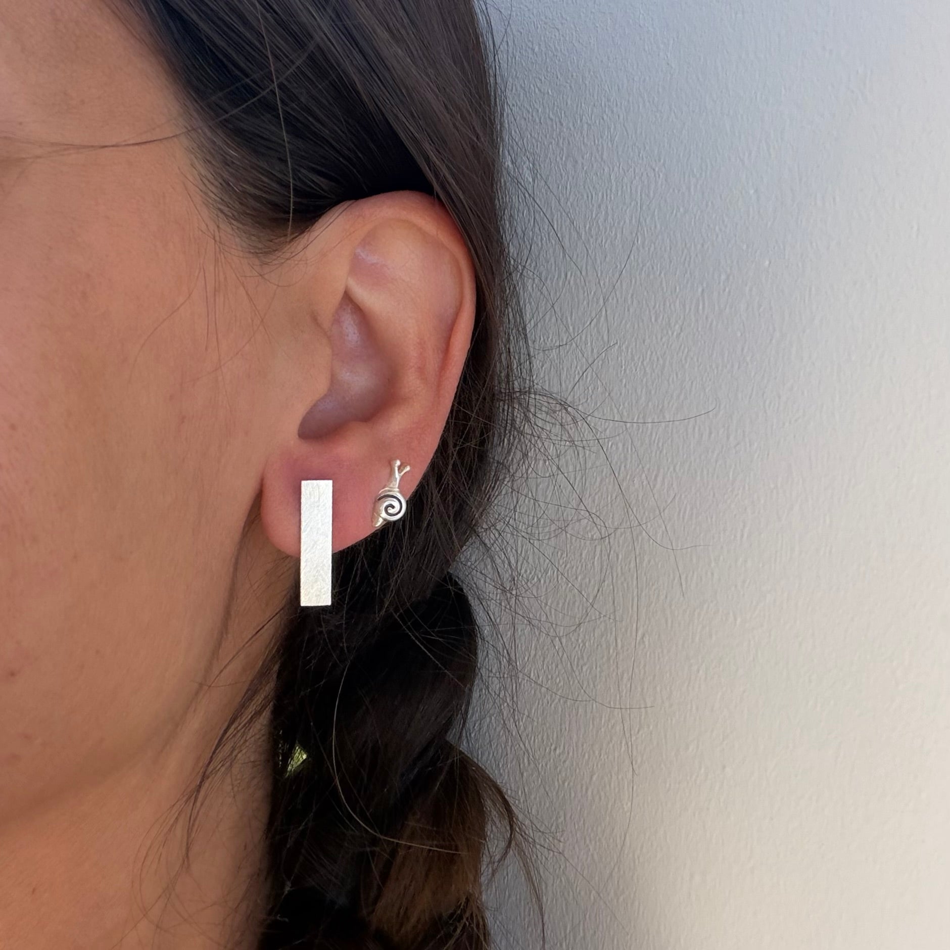 Short Line Earrings