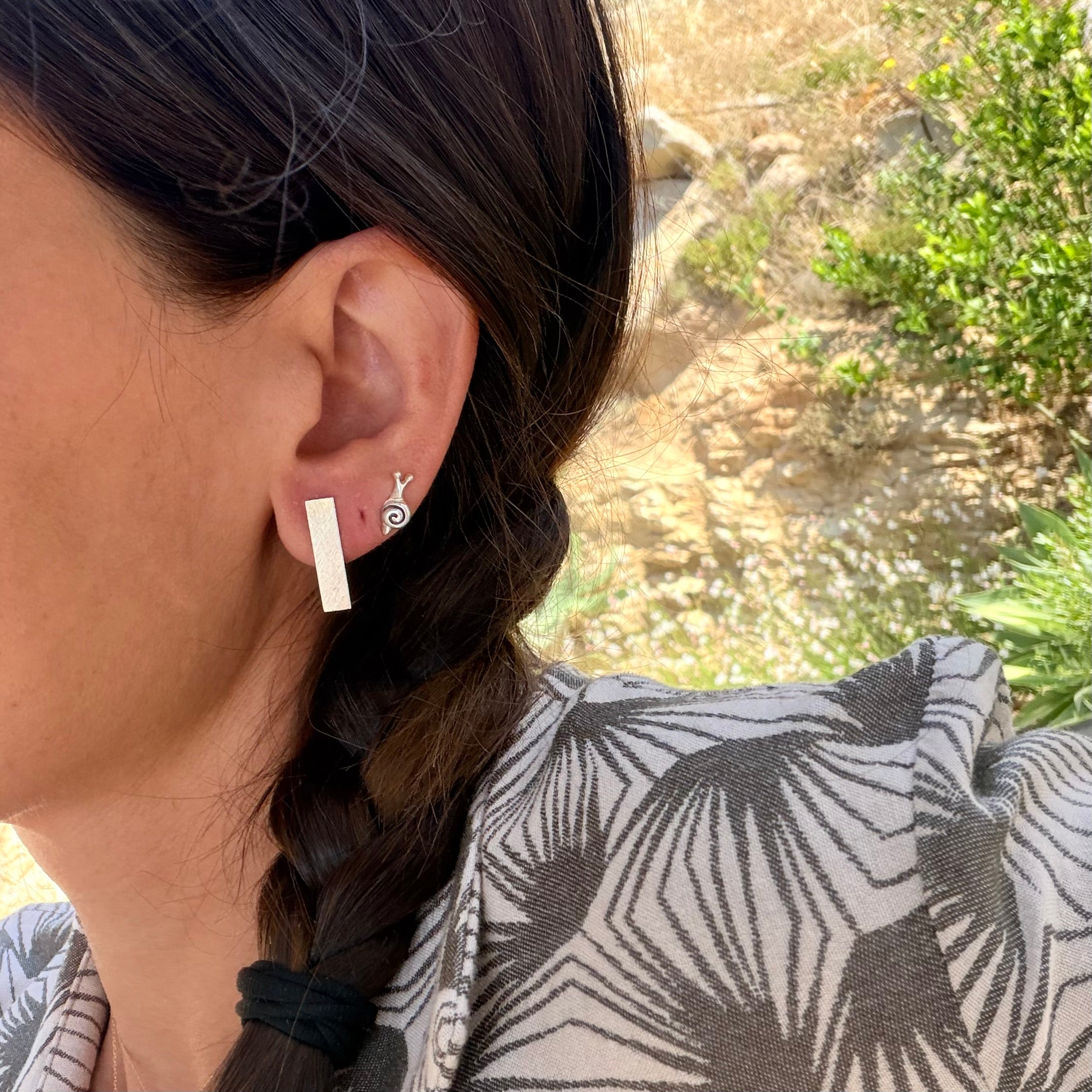Short Line Earrings