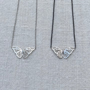 Silver Butterfly Necklace