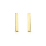 14K Gold Line Earrings