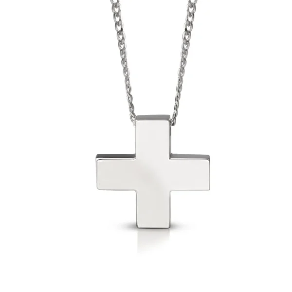 Square Thick Gold Cross