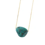 Rough Turquoise Natural Gemstone Necklace