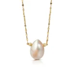 14K gold Pearl Necklace